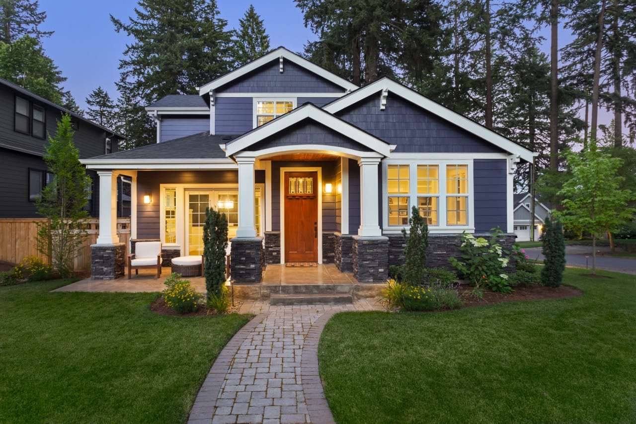 Exterior home renovation